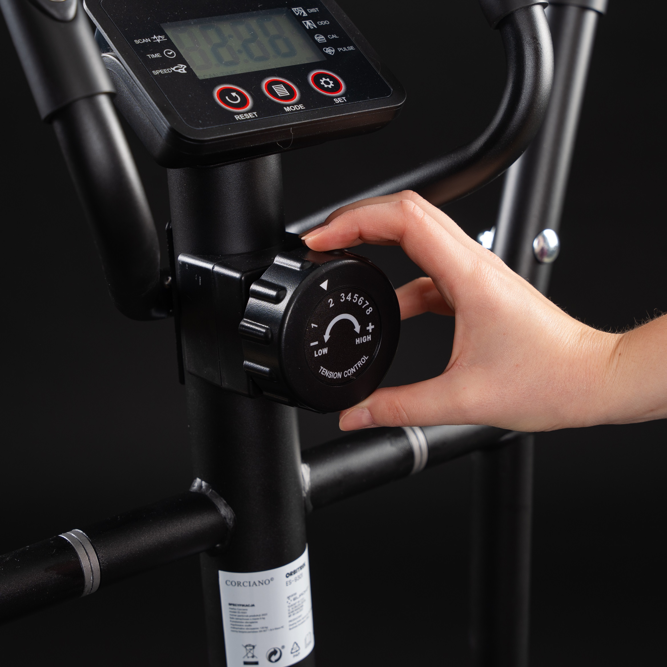 Orbi-trek Trenażer ELIPTYCZNY treningowy Profesionalny magnetyczny FUSION