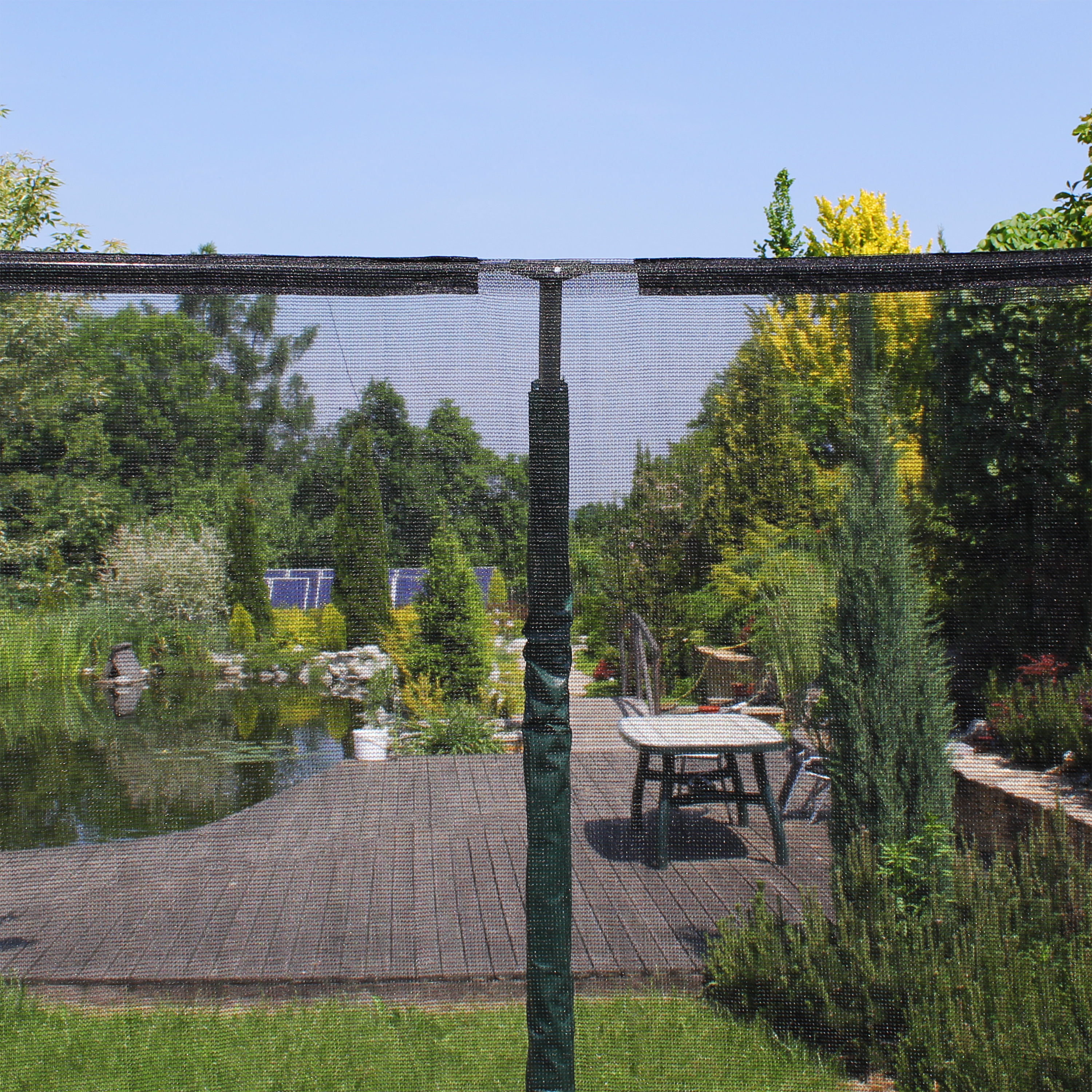 TRAMPOLINA PREMIUM 312 CM TOTAL SPORT Z DRABINKĄ