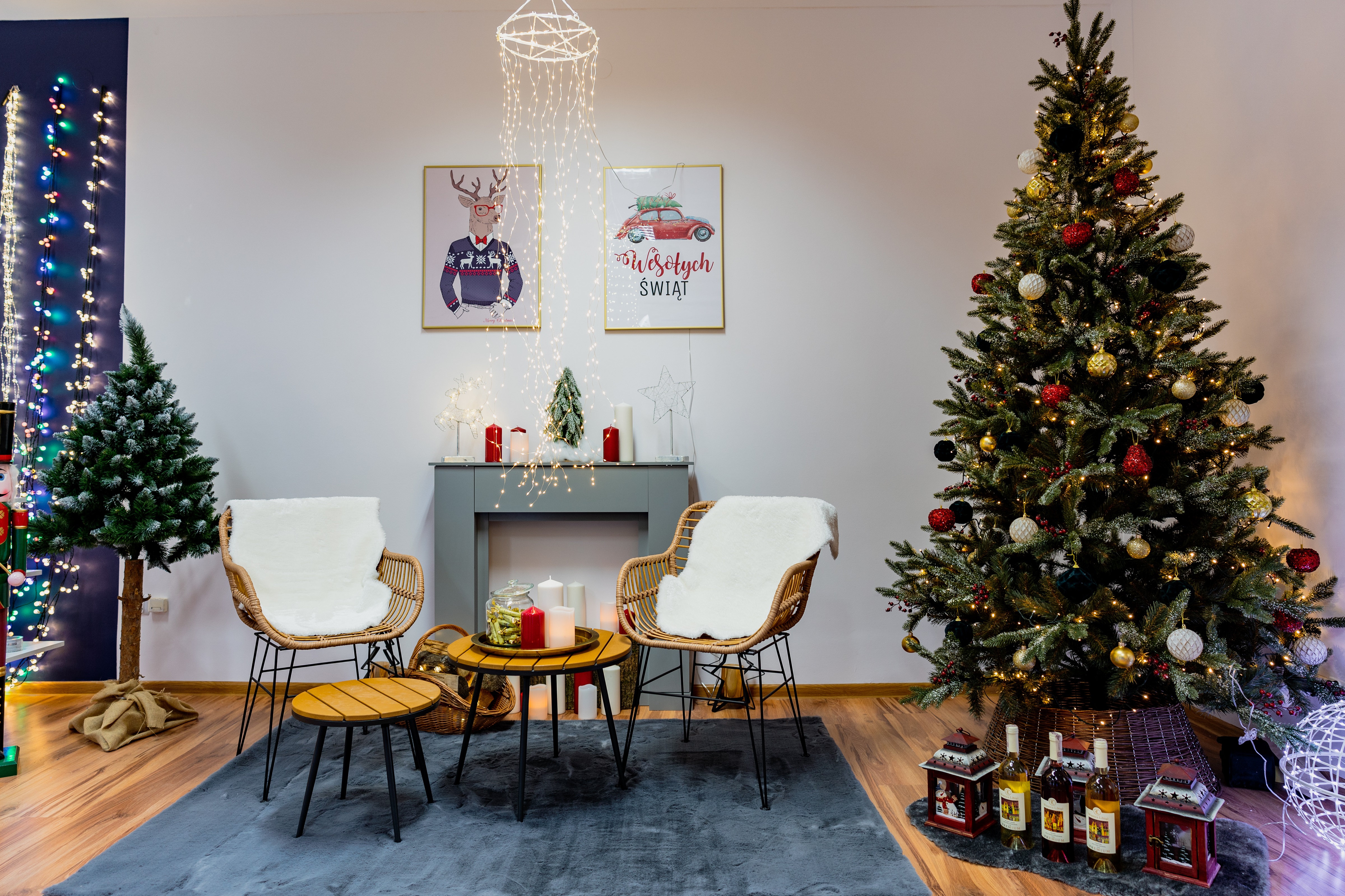 KURTYNA ŚWIETLNA 570 LED