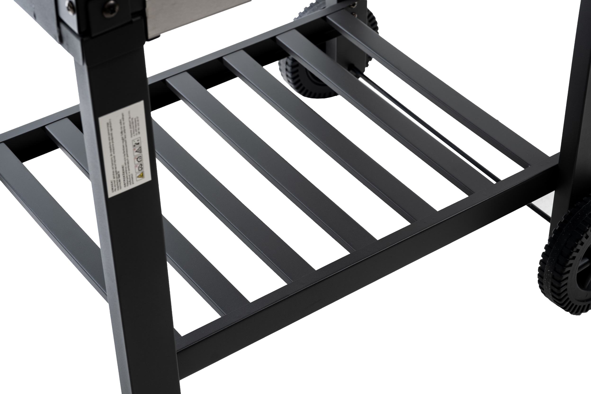 Grill ogrodowy węglowy ruszt żeliwny wózek Carbo - Angul II PREMIUM.