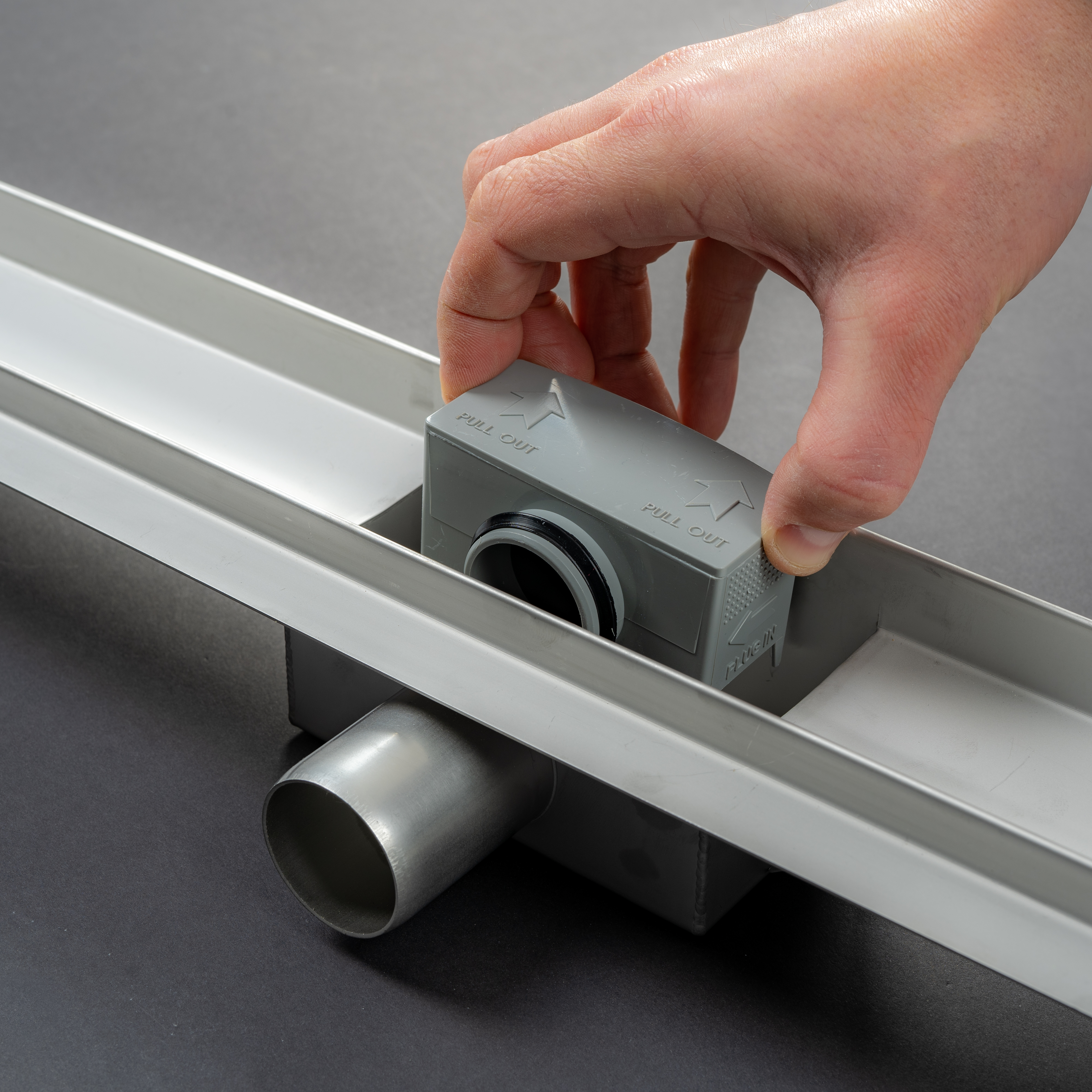 Odpływ liniowy 2w1 90 cm niski