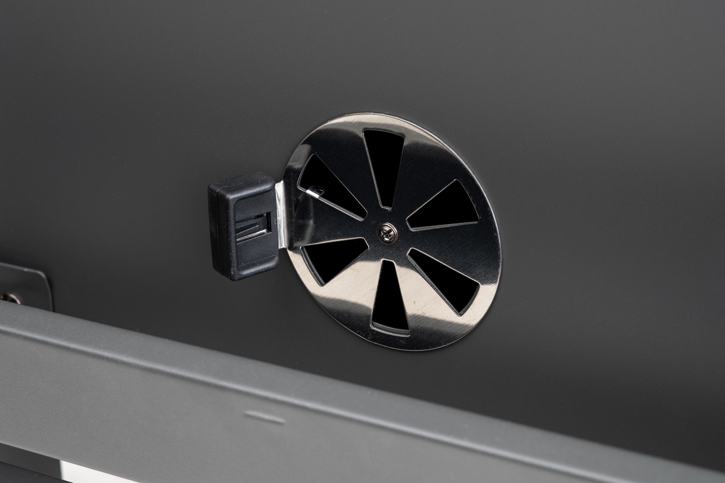 Grill ogrodowy węglowy ruszt żeliwny wózek Carbo - Angul II PREMIUM.