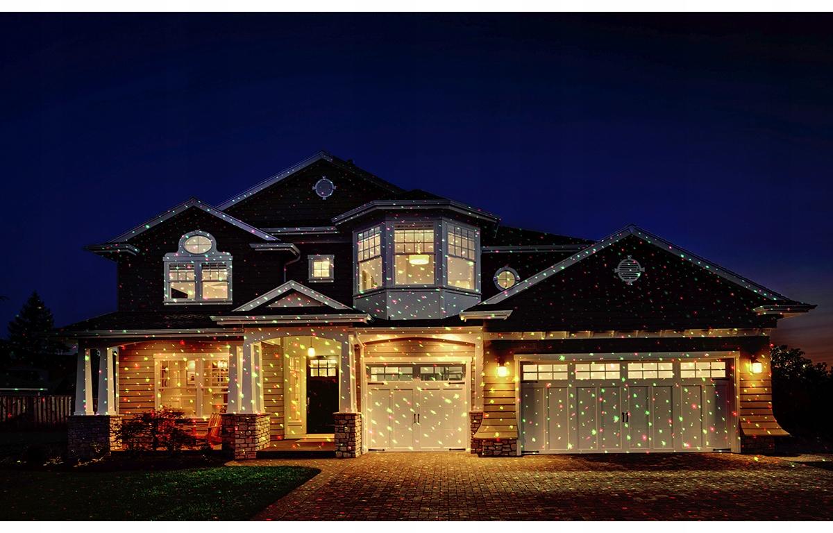 PROJEKTOR LASEROWY 5000 RZUTNIK ŚWIĄTECZNY + PILOT