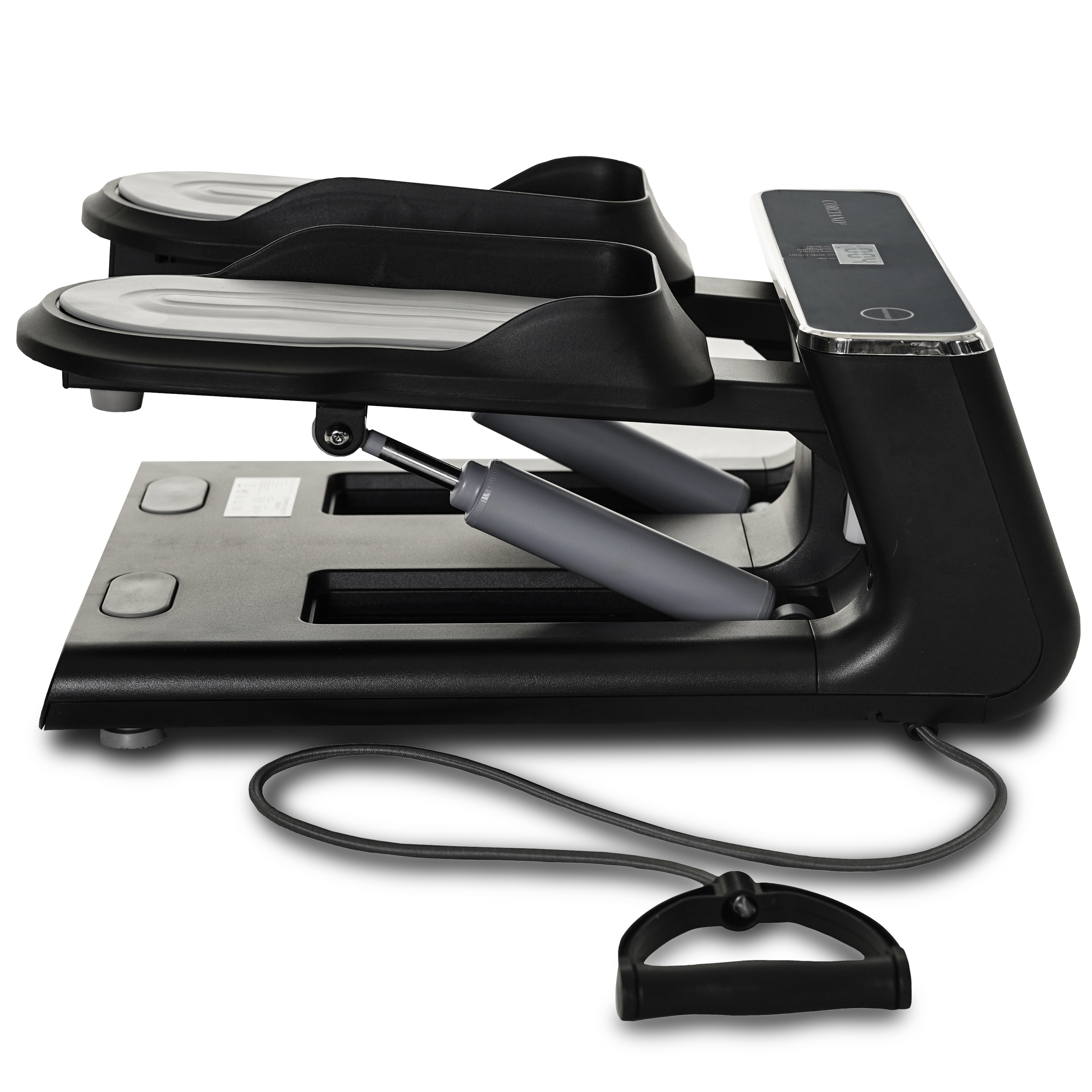Stepper Fitness z licznikiem kroków 2w1 Corciano Czarny STEP Schody