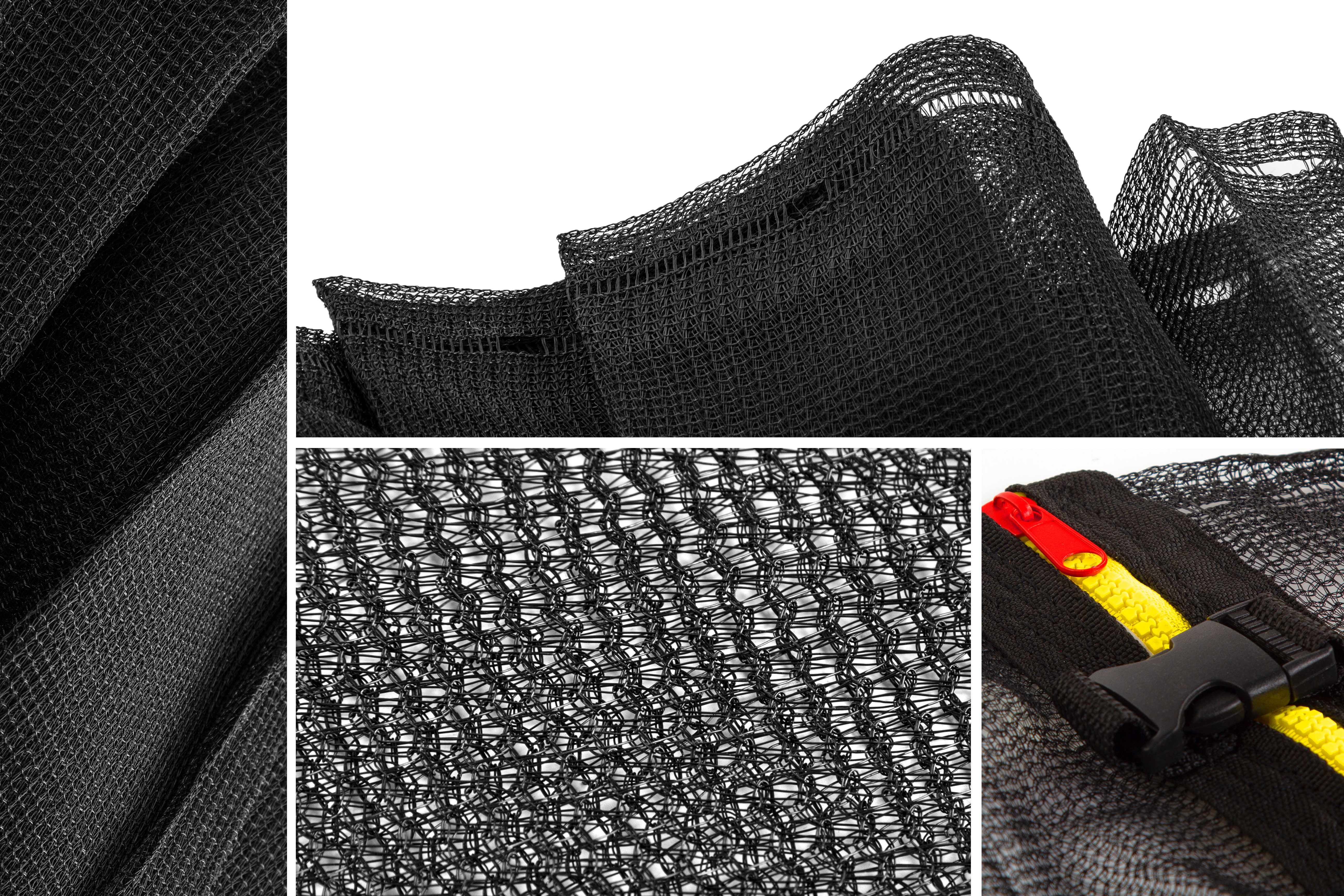 TRAMPOLINA OGRODOWA 252CM Z SIATKĄ DRABINKĄ ELITON