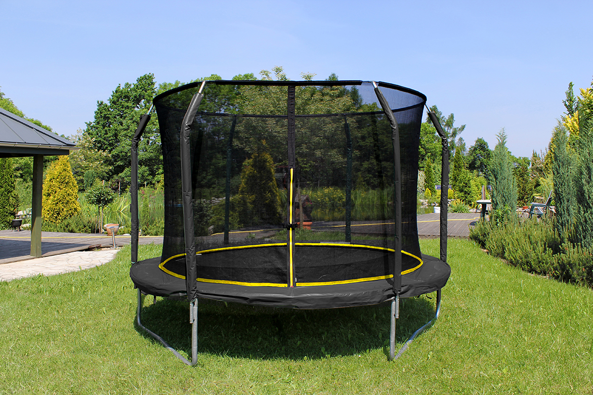 TRAMPOLINA PREMIUM 312 CM TOTAL SPORT Z DRABINKĄ