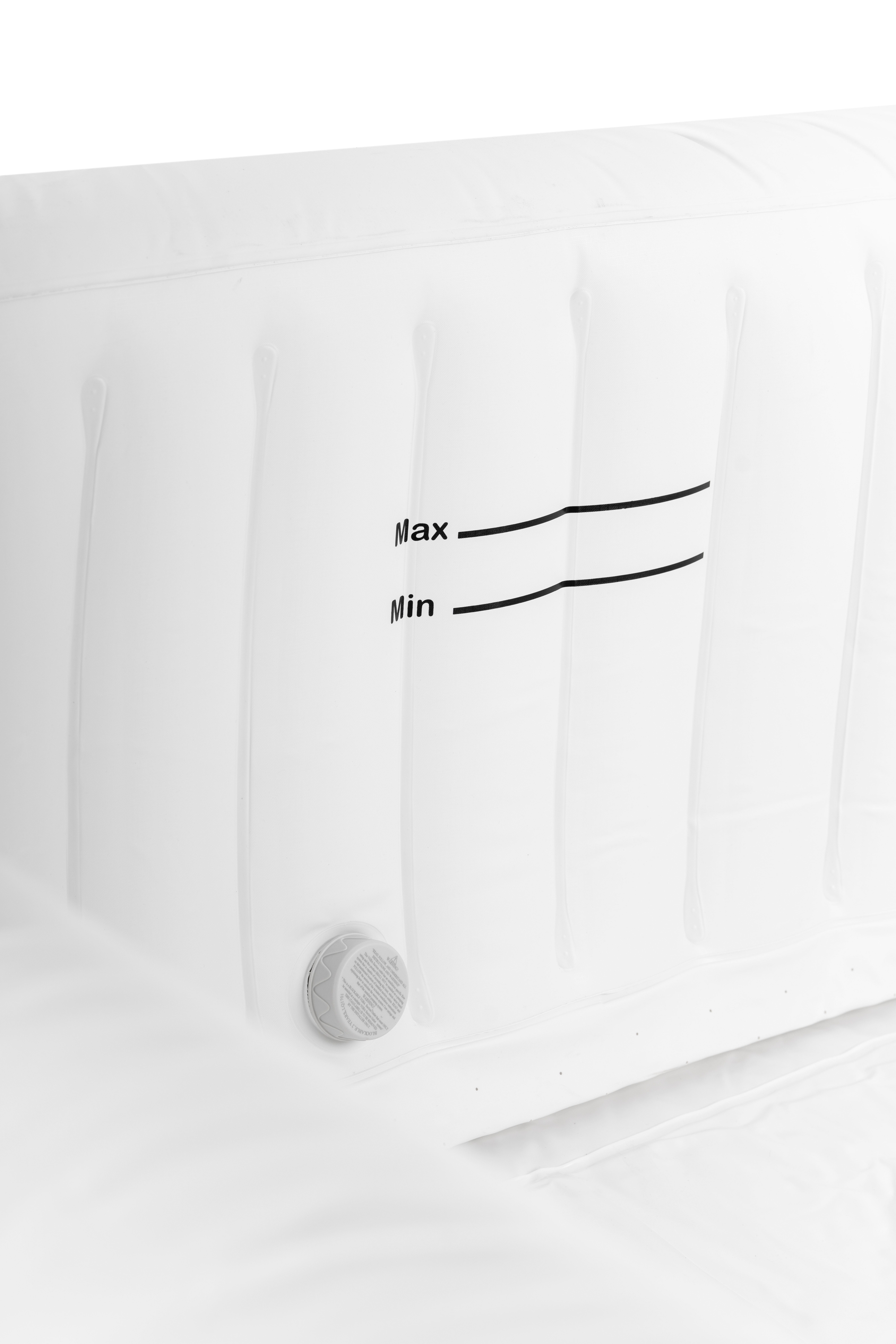 Jacuzzi Basen Ogrodowy Spa Corciano Kwadratowe 196 x 66 cm Hydromasaż