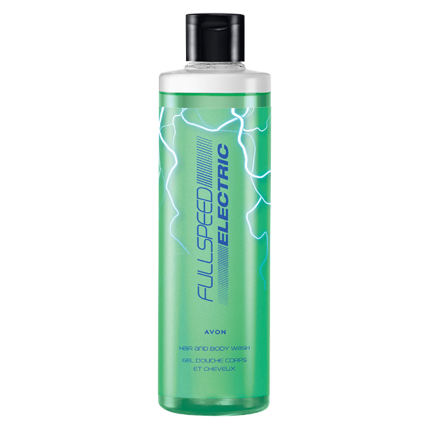 Avon Full Speed Electric Żel do ciała włosów 250ml
