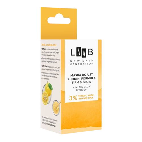 AA LAAB Tetra-C Yuzu Firm&Glow - Maska do ust