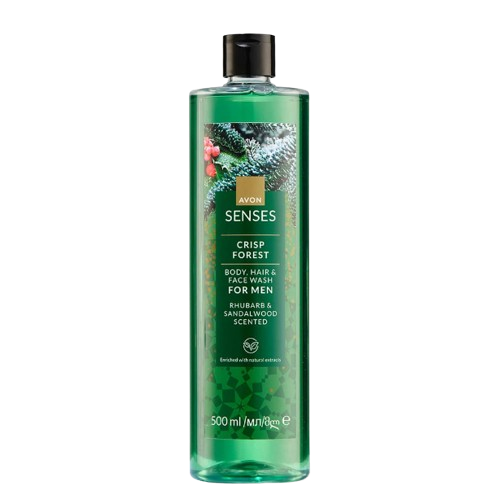 Avon Senses Crisp Forest Żel pod prysznic - 500ml