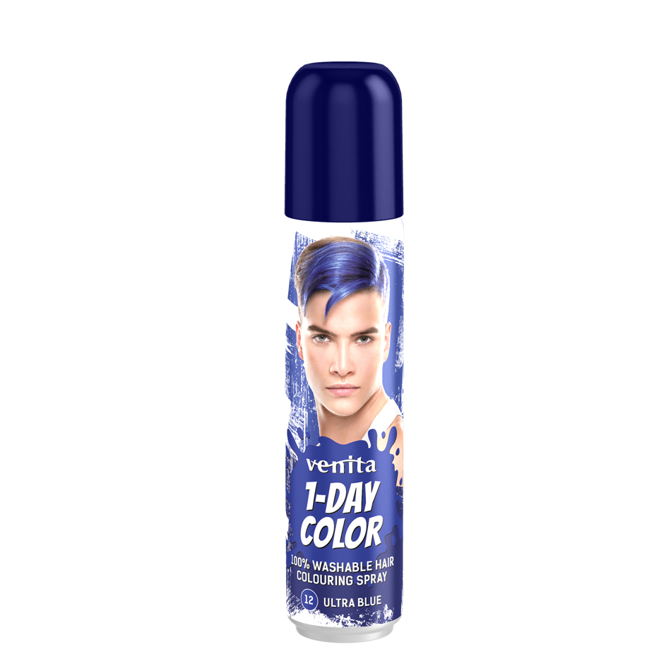 VENITA 1-Day Color Spray nr12 Ultra Blue niebieski