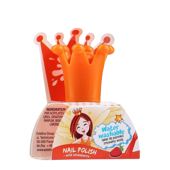 CHLAPU CHLAP Lakier do paznokci zmywalny pomarańcz