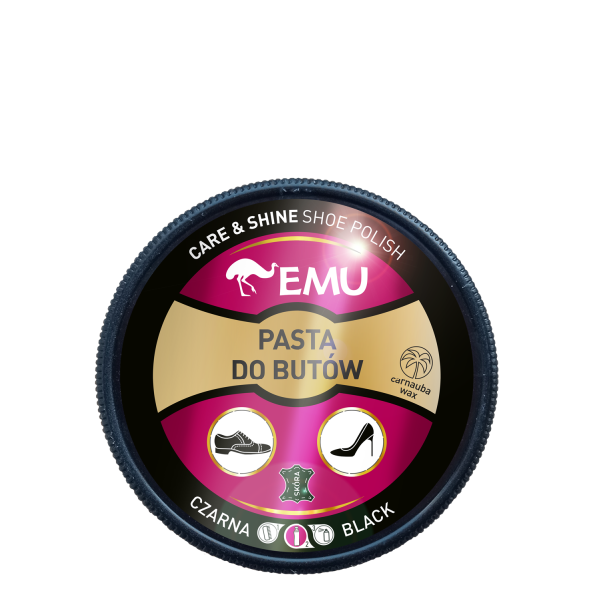 EMU Pasta do butów - czarna - 50ml