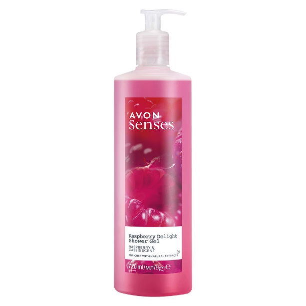 Avon Senses Raspberry Delight Żel pod prysznic 720