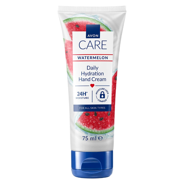 Avon Care Watermelon Krem do rąk arbuzowy - 75ml