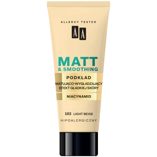 AA Make Up Matt Podkład matujący 103 Light Beige