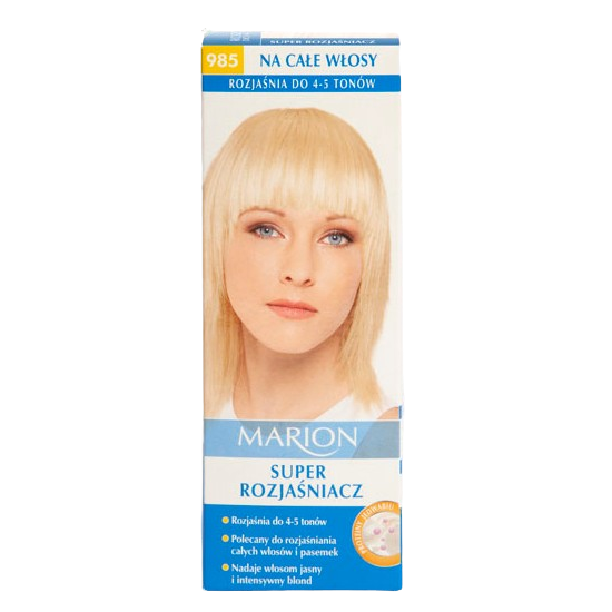 MARION Rozjaśniacz na całe włosy, 4-5 tonów nr 985