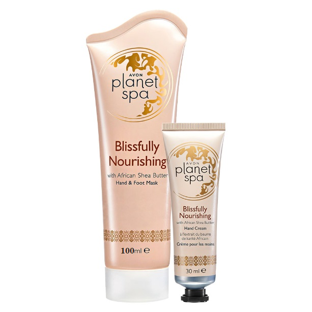 Avon Zestaw do rąk z masłem shea [Krem + Maska]