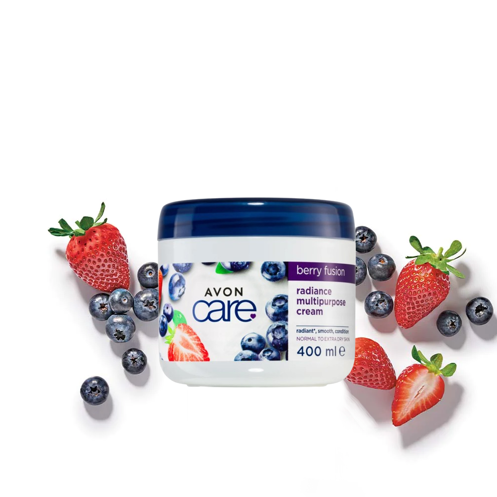 Avon Care Odżywczy krem Truskawka Borówka - 400ml