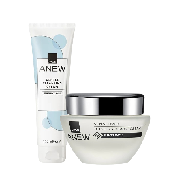 Avon Sensitive Zestaw kremów Anew cera wrażliwa
