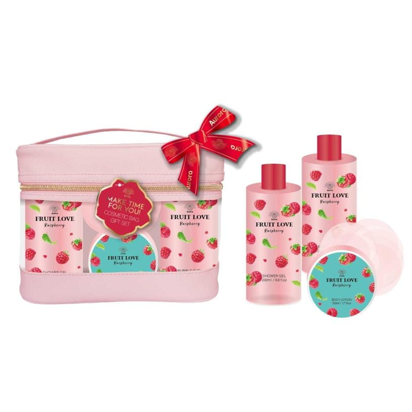 Aurora Zestaw dla kobiet “Raspberry” kosmetyczka