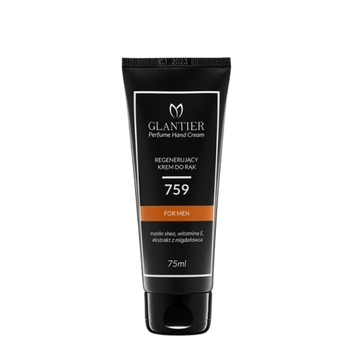 Glantier 759 Męski regenerujący krem do rąk - 75ml