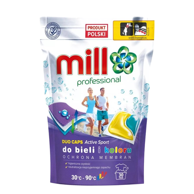 MILL Kapsułki do prania Active Sport - 30 szt
