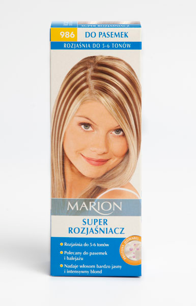 MARION Super rozjaśniacz pasemek 5-6 tonów nr 986