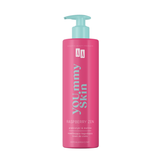 AA YOU.mmy Skin Raspberry Zen Krem do ciała 400ml