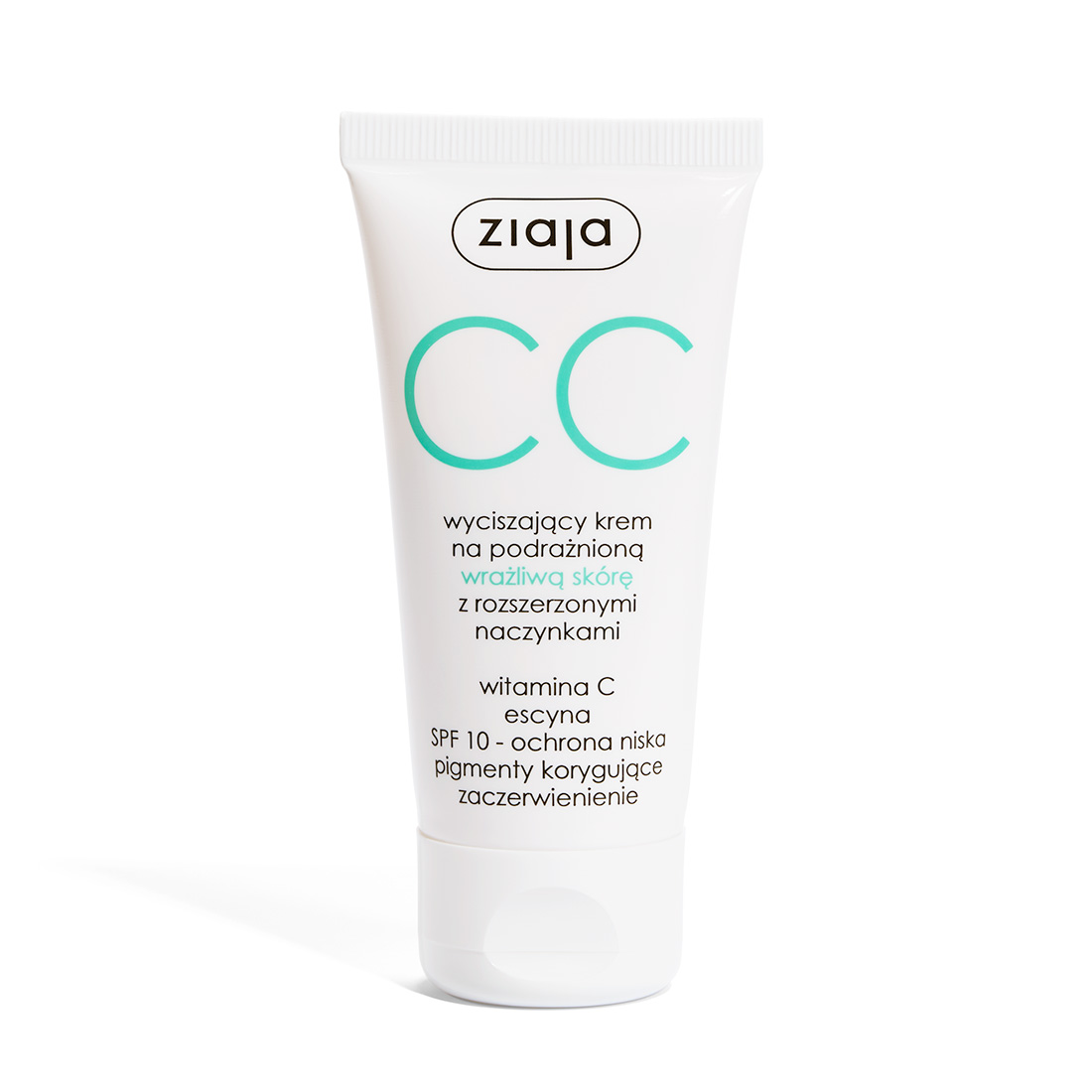 Ziaja CC wyciszający krem z naczynkami SPF10 50ml