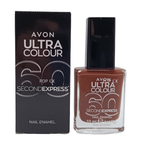 Avon 60 Second Express Lakier - Naughty Brownie