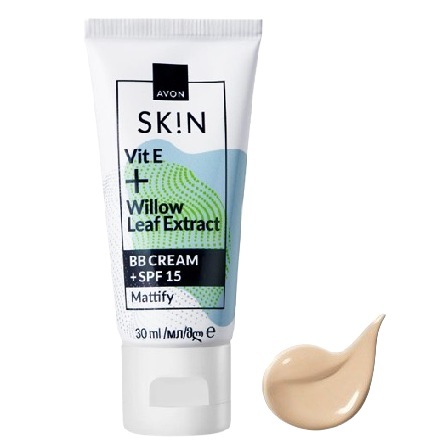 Avon Matte Matujący krem BB 5w1 - Extra Light