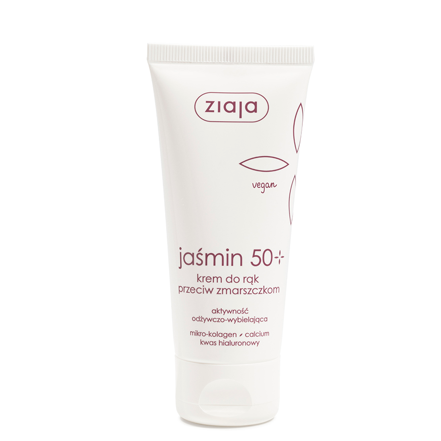 Ziaja 50+ Jaśminowy krem do rąk - 50ml