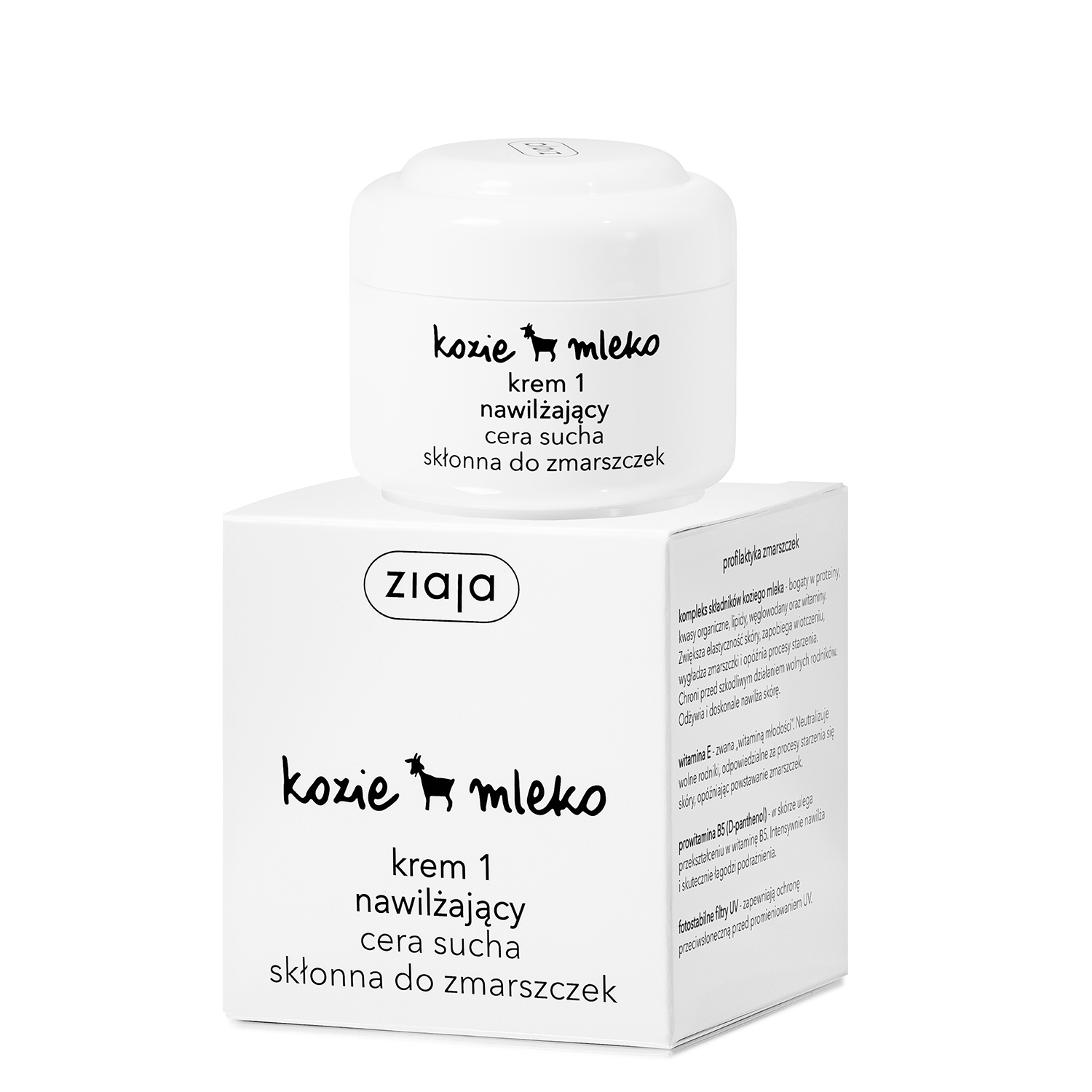 Ziaja Kozie Mleko krem 1 nawilżający - cera sucha