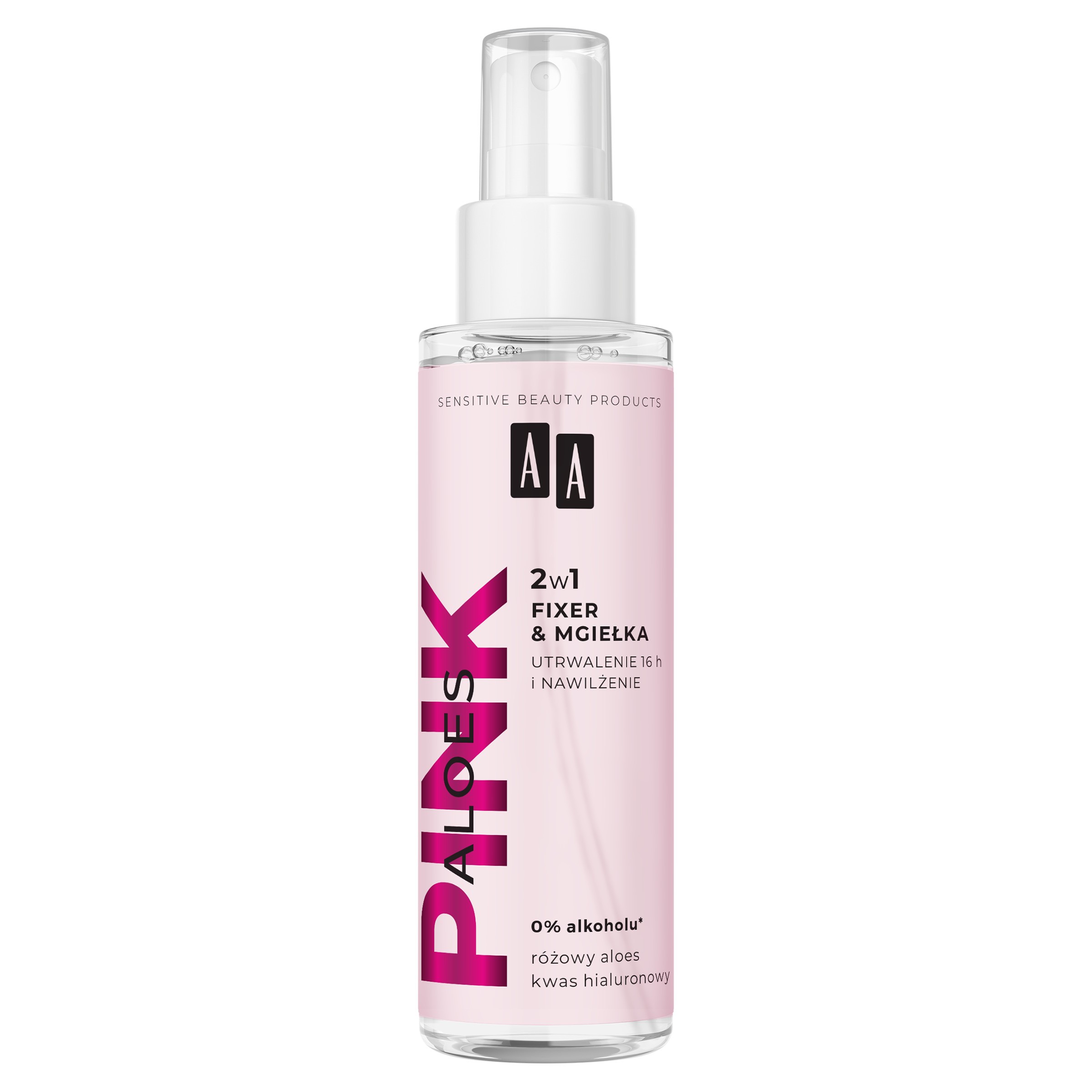 AA Pink Aloes Make-up spray 2w1 utrwalający 100ml