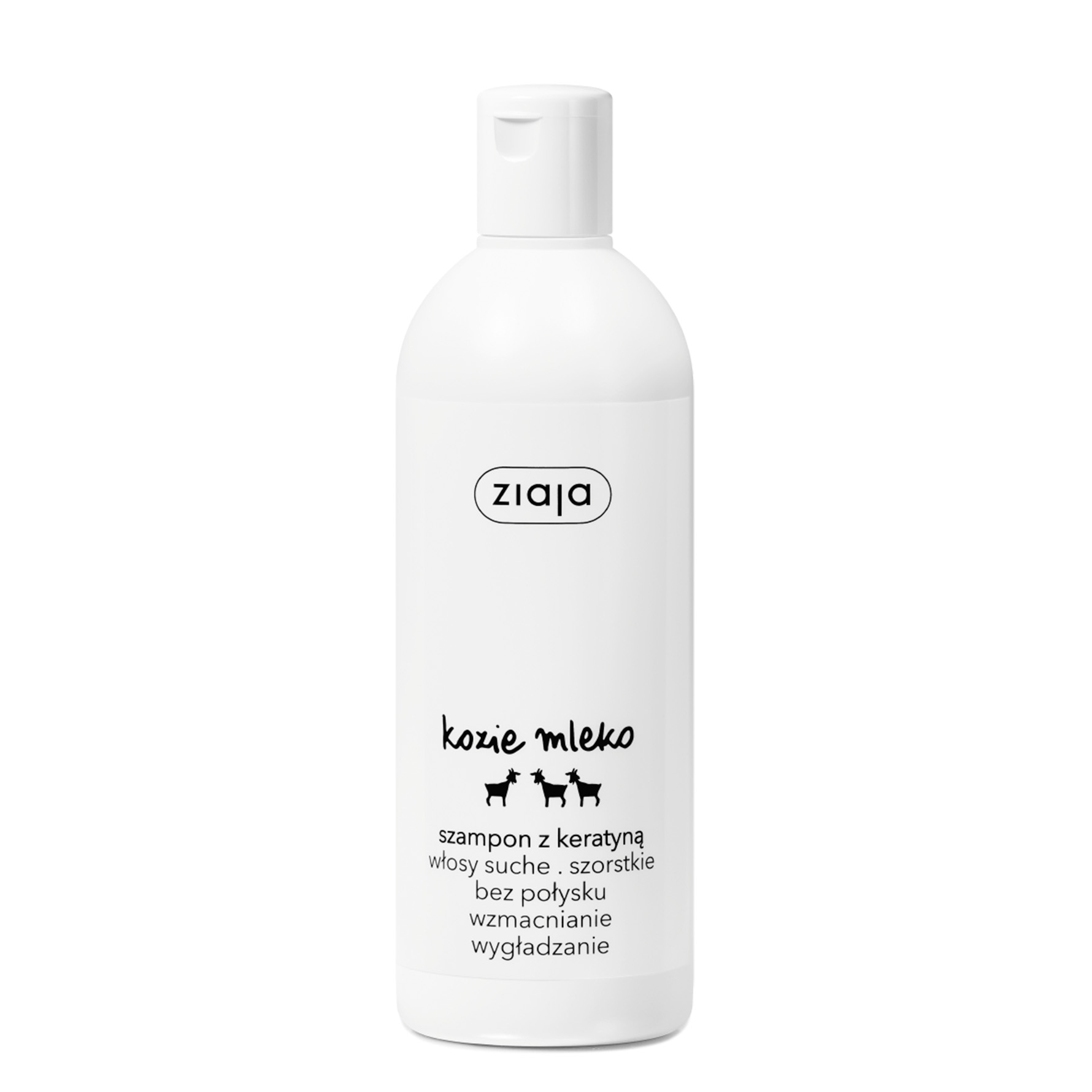 Ziaja Kozie Mleko szampon z keratyną - 400ml