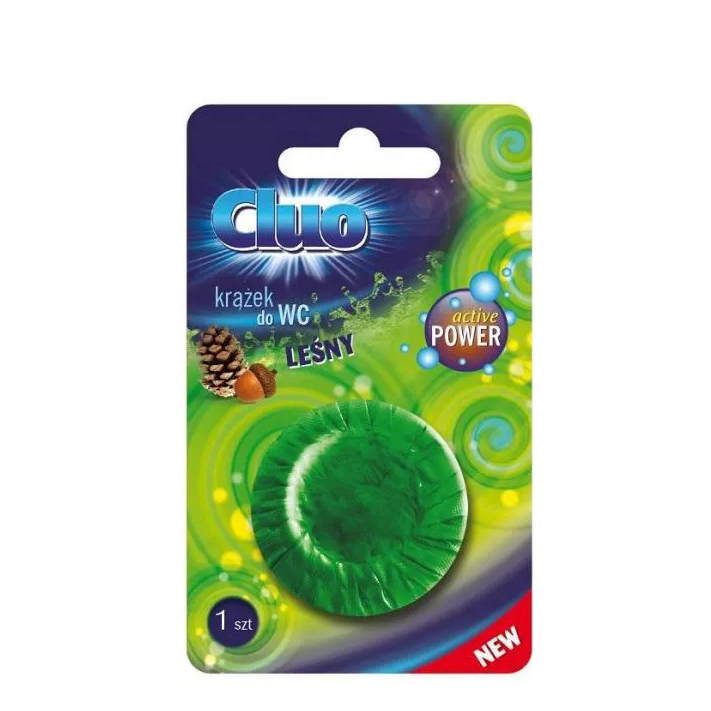 Cluo Krążek do wc spłuczki toaletowej leśny - 50g