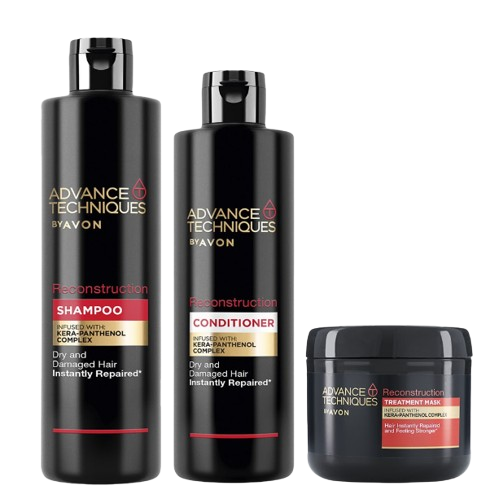 Avon AT Zestaw Regeneracja [Szampon Odżywka Maska]