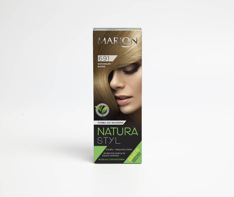 MARION Natura Farba do włosów 691 Naturalny blond