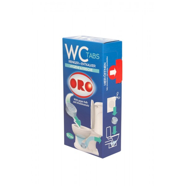 ORO WC Tabs Tabletki do czyszczenia toalet - 16szt