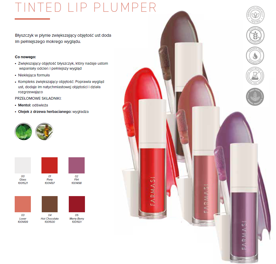 Farmasi Błyszczyk powiększający usta - 03 LOVER
