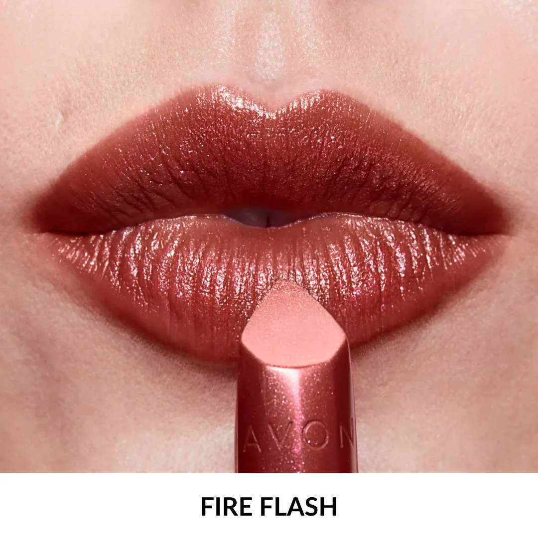 Avon True Ultralśniąca szminka - 87 Fire Flash