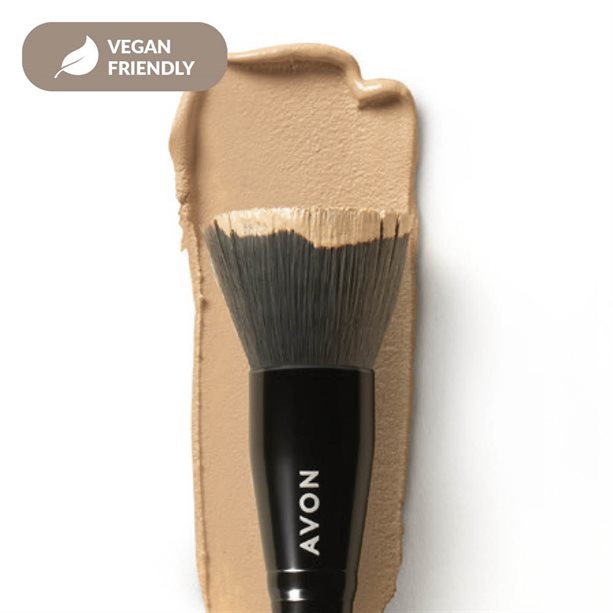 Avon True Płaski pędzel do podkładu nr 102