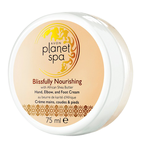 Avon Spa Blissfully krem do rąk stóp łokci z shea