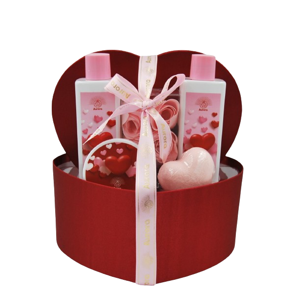Aurora Zestaw prezentowy Serce 5 produktów
