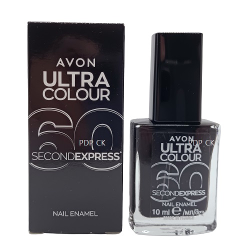 Avon Ultra 60 Second Express Lakier - Power Black