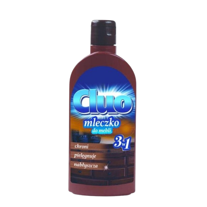 Cluo Mleczko do pielęgnacji mebli drewnianych 3w1