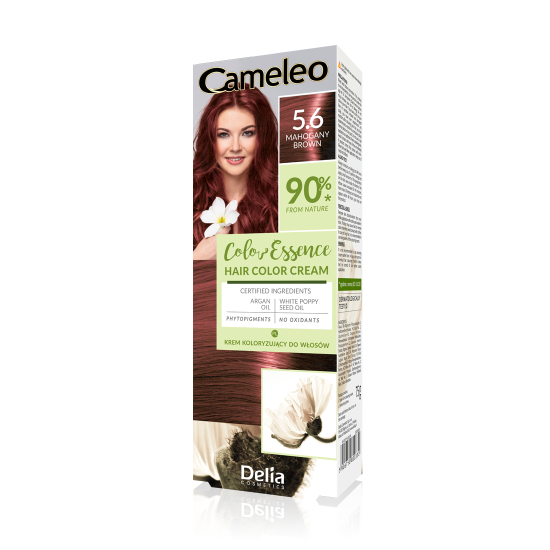 CAMELEO Krem koloryzacji włosów 5.6 Mahoniowy Brąz