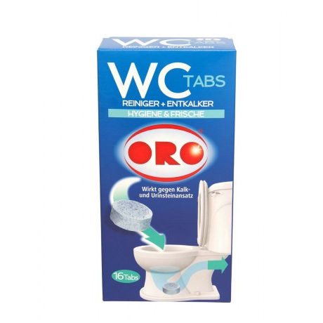 ORO WC Tabs Tabletki do czyszczenia toalet - 16szt