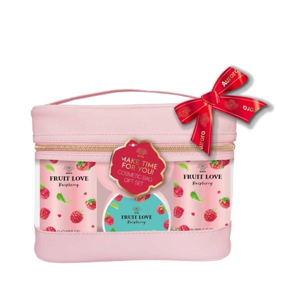 Aurora Zestaw dla kobiet “Raspberry” kosmetyczka
